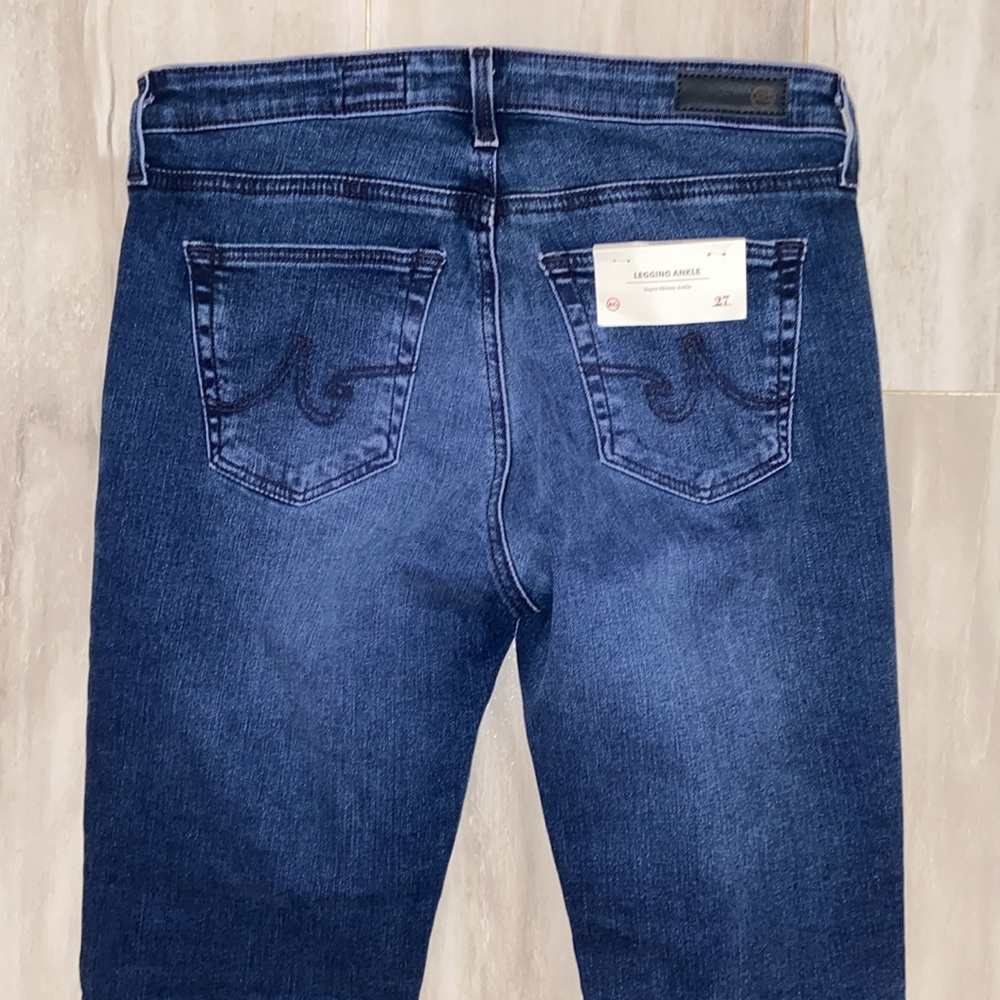 AG Adriano Goldschmied Super Skinny Ankle, Style: EMP1389, 27Rx28, NWT $198 MSRP - Picture 10 of 13